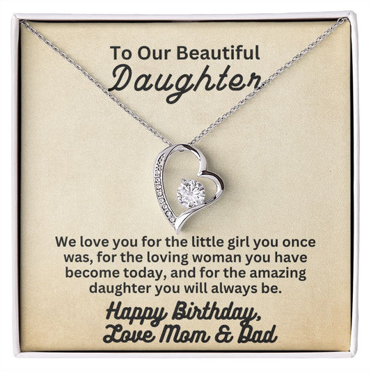 Birthday from Mom&Dad | Forever Love Necklace