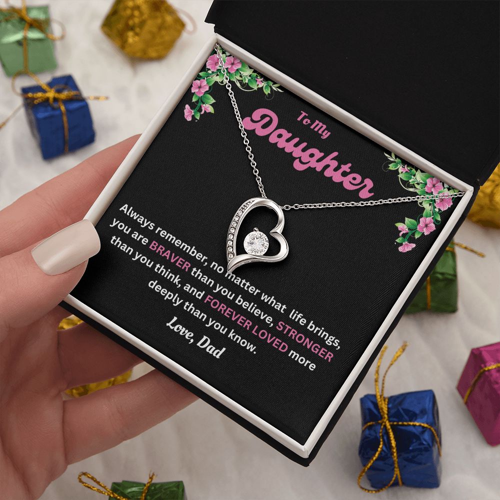 Forever Love Necklace | Dad to Daughter