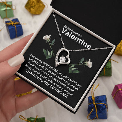 Forever Love Necklace | Valentine black