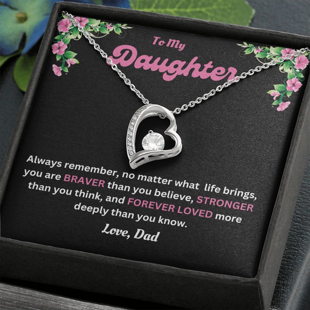 Forever Love Necklace | Dad to Daughter