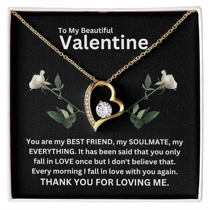 Forever Love Necklace | Valentine black