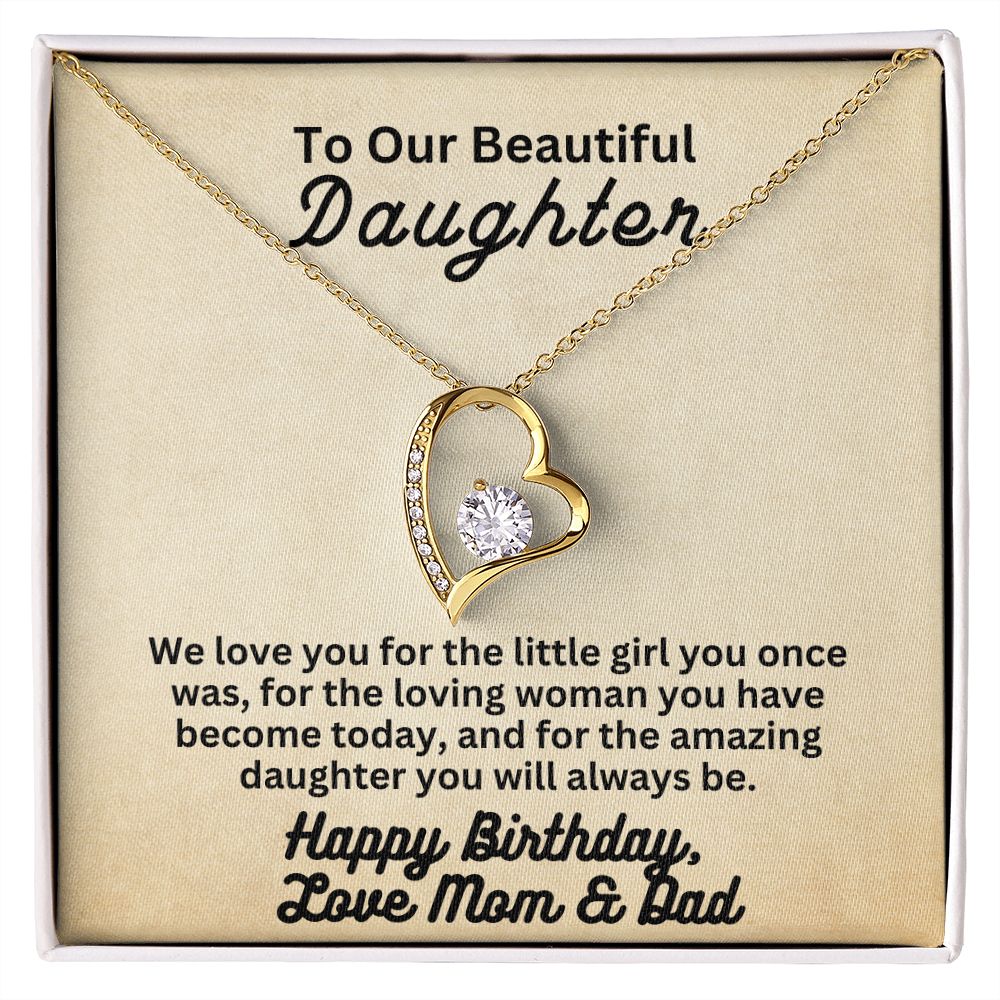 Birthday from Mom&Dad | Forever Love Necklace