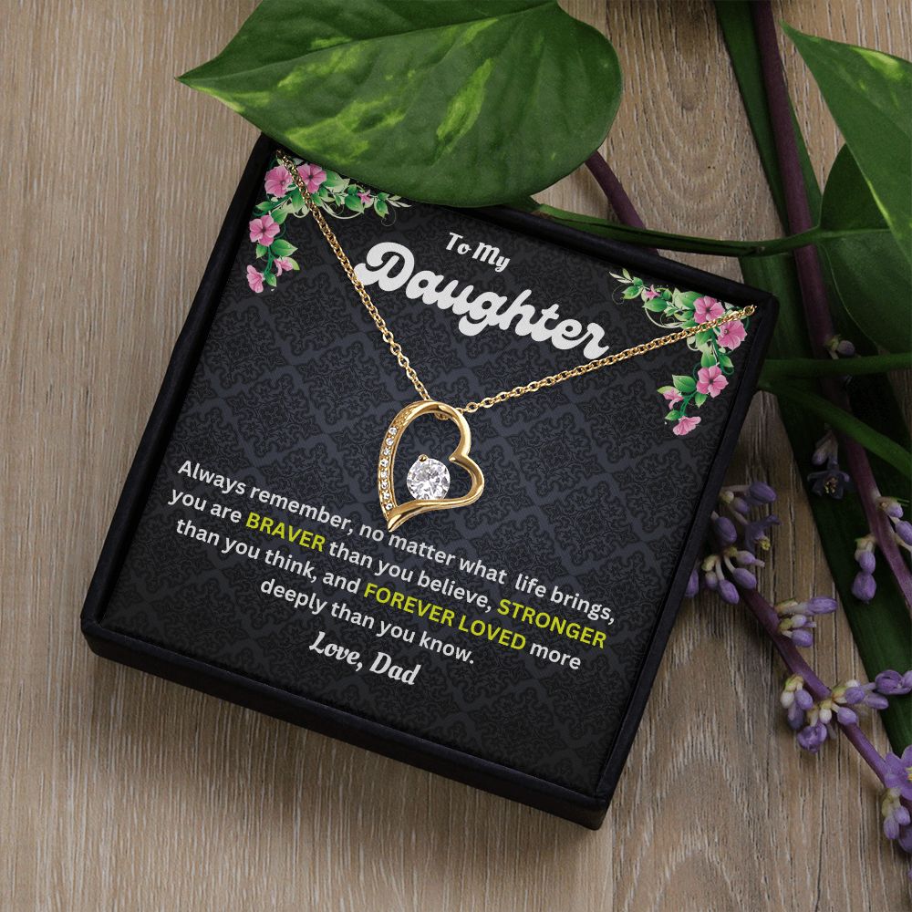 Forever Love Necklace | Dad to Daughter