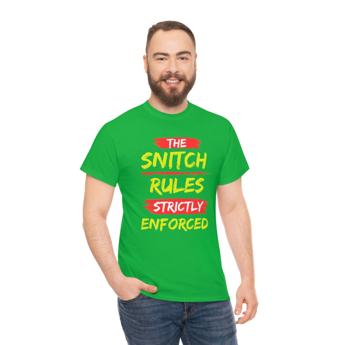 Snitch Rules | Unisex Heavy Cotton Tee