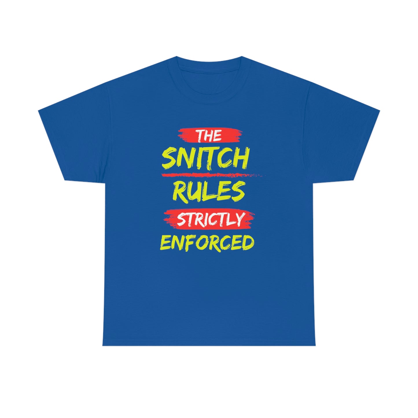 Snitch Rules | Unisex Heavy Cotton Tee